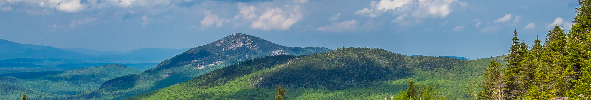 Adirondacks NY Mountains and Clouds